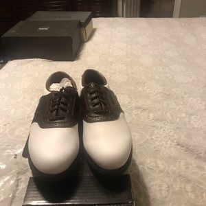 Mens Footjoy Soft Spiked Golf Shoes 10W